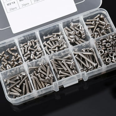 Yosoo Socket Hex Grub Screw Set Assortment Kit 200pcs M3/4/5/6/8/10/12/14 with Internal Hex Drive and Cup Point Set 12.9 Class Black Alloy Steel Yosoo Socket Hex Grub Screw Set Assortment Kit 200pcs M3/4/5/6/8/10/12/14 with Internal Hex Drive and Cup Point Set 12.9 Class Black Alloy Steel
